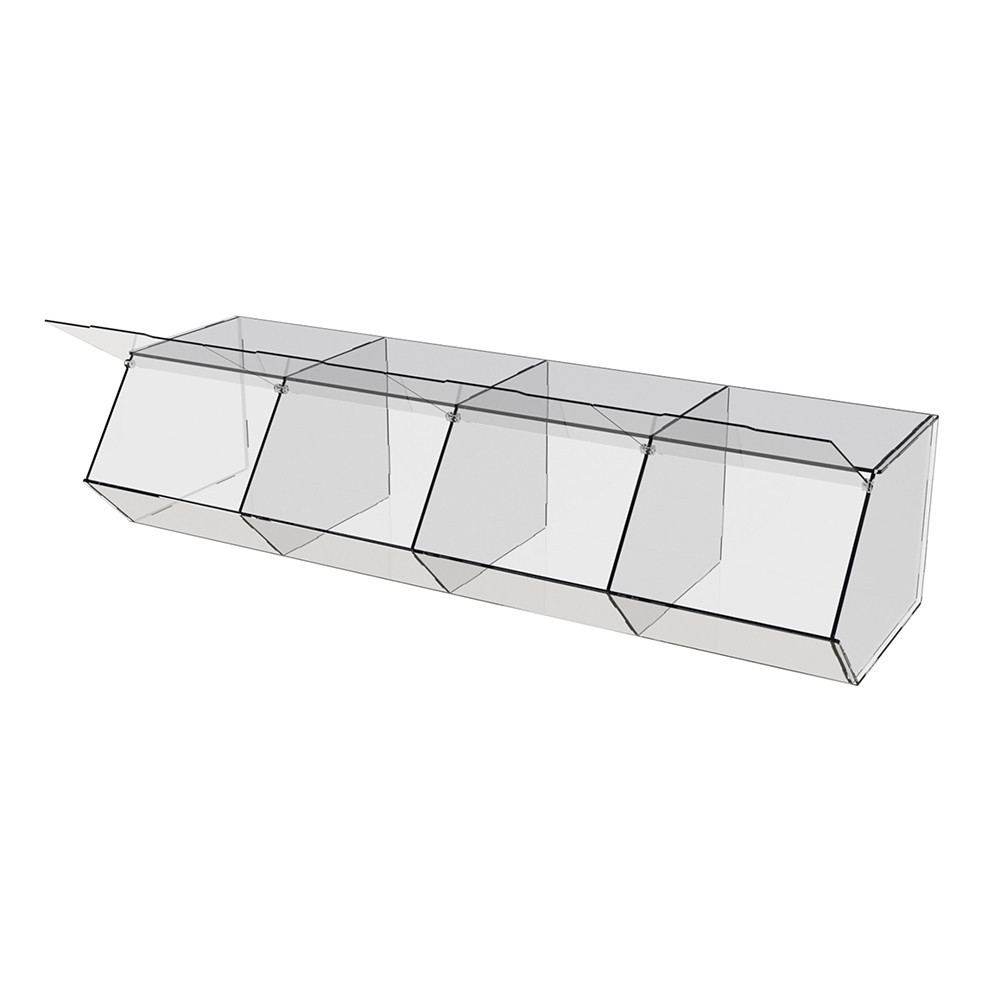 Диспенсер EKOSTAR для мармеладів, снеків, горіхів 4 комірки Київ - фото 4