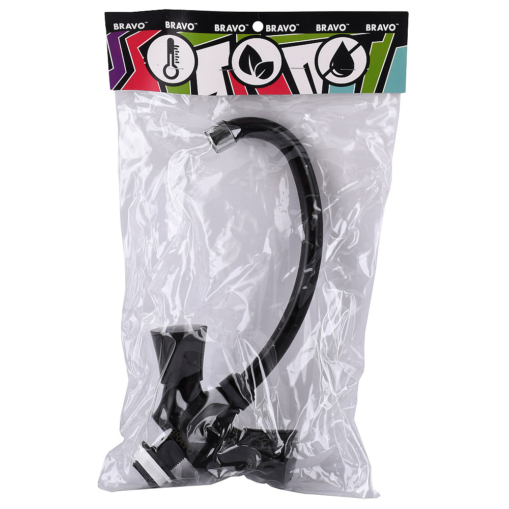 Змішувач для кухні BRAVO B2-11-203 термостійкий ABS пластик, чорний Тернопіль - фото 2