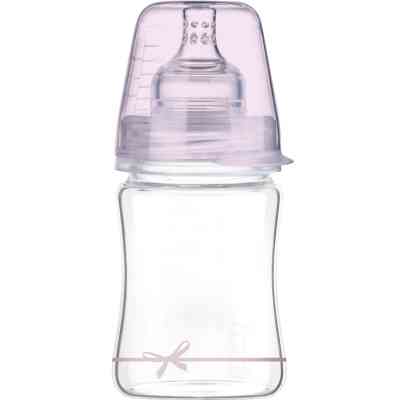 Пляшечка для годування Lovi Diamond Glass Baby Shower скляна 150 мл Рожева (74/104girl) Вінниця