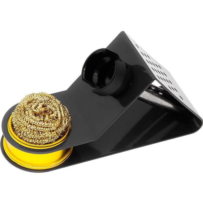 Подставка для паяльника с метал.губкой ZD-10W Полтава - изображение 1