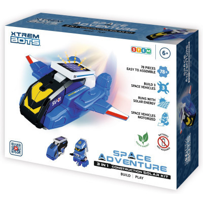 Трансформер BlueRocket Космічні пригоди 3 в 1 із сонячною панеллю STEM (XT1803088) Вінниця - фото 5