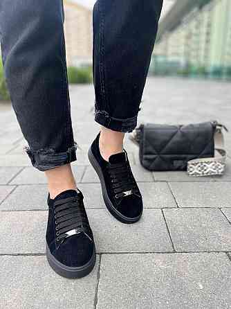 Kentro Кросівки жіночі KENTO 2171 чорні (весна-осінь, замша натуральна) (2646) 36р.38р.39р. Коломия