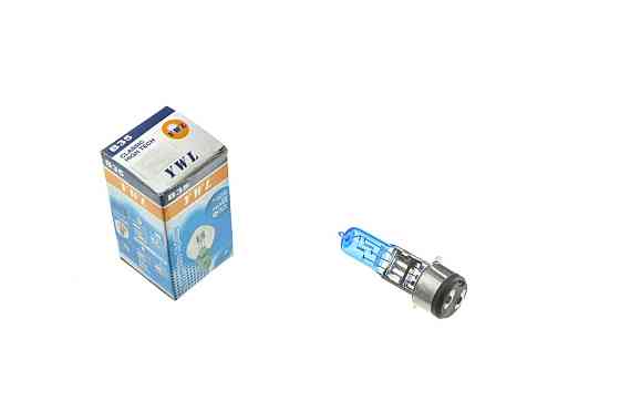 Лампа BA20D (2 уса) 12V 35W/35W (супер белая) YWL Мукачево