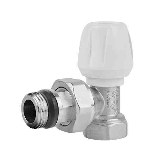 Кран радіаторний Icma 1/2" з антипротіканням кутовий No803+940 Київ