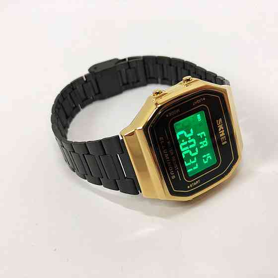 Годинник вінтажний на ланцюжку, Простий електронний наручний годинник чоловічий retro vintage KC-62 Івано-Франківськ