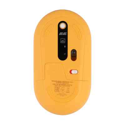 Мышка 2E MF300 FLORAPOPPY Silent Silent Wireless/Bluetooth Yellow (2E-MF300WFLORAYW) Винница