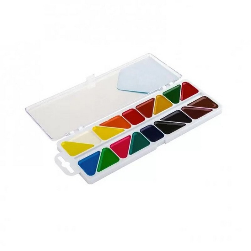 Акварельні фарби 300104, 18 кольорів Вінниця - фото 2