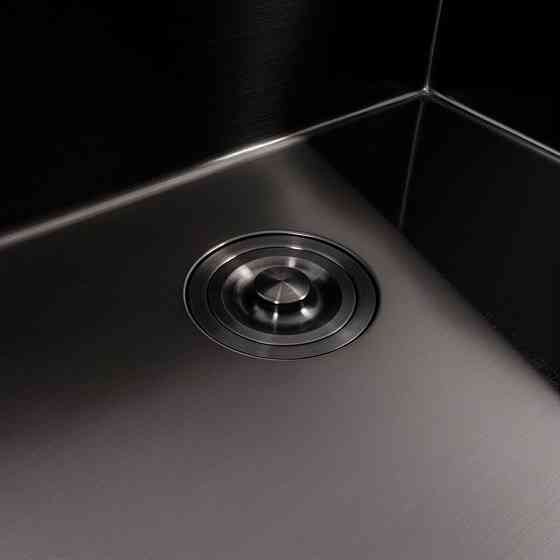 VALESO Кухонна мийка чорна 60*50 PVD VALESO Handmade ECN (2,0/0,5) Коломыя