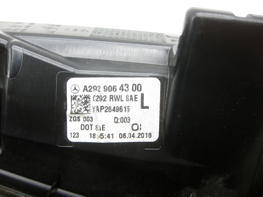 Mercedes-Benz  A2929064300 Літній задній ліхтар на кришці багажника GLE Coupe C292 Одеса - фото 9