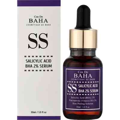 Сыворотка для лица Cos De BAHA Salicylic Acid 2% Serum 30 мл (8809240319093) Винница