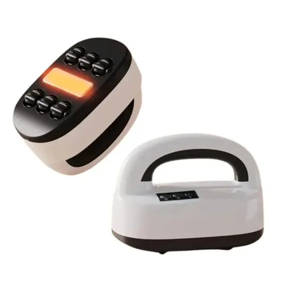 Аккумуляторный роликовый массажер с подогревом LKL-0128 вибрационный беспроводной для всего тела Коломия