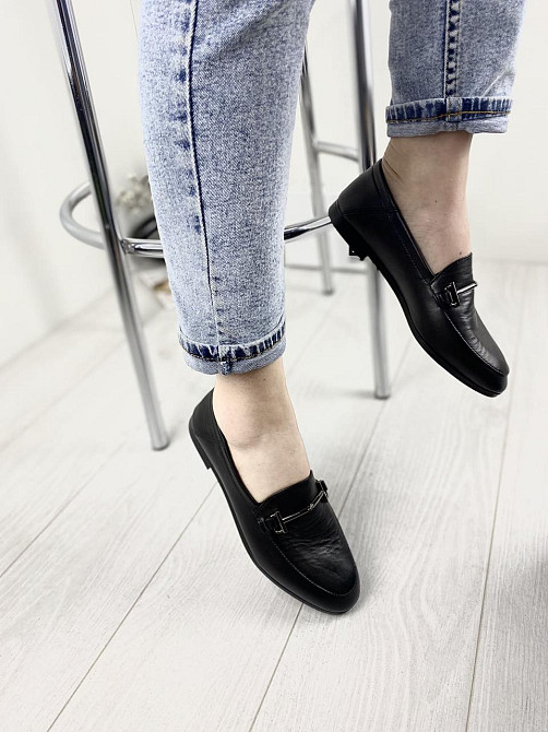 RONE Туфлі жіночі RONE 1056 чорні (весна-осінь, шкіра натуральна) (2669) Коломыя - изображение 7