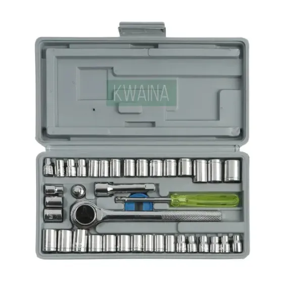 Набор инструментов из 40 предметов в кейсе трещотка с головками для гаража, дома, авто Коломыя