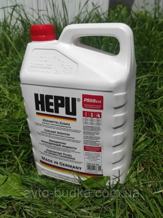 Антифриз концентрат (червоний) 5л HEPU (Німеччина) P999G12 Київ