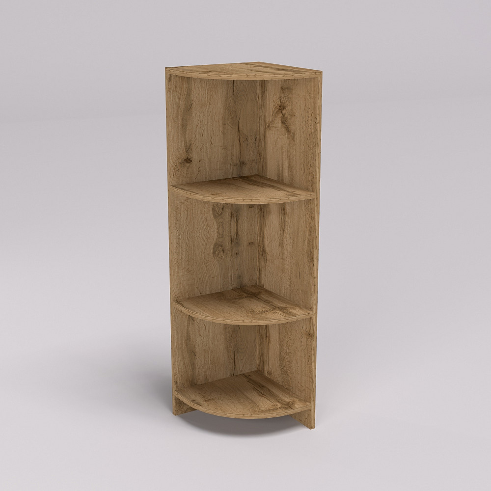 Тумба офисная ОКМ-1 угловая, Дуб Аппалачи, 320/320/1080 Львов - изображение 2