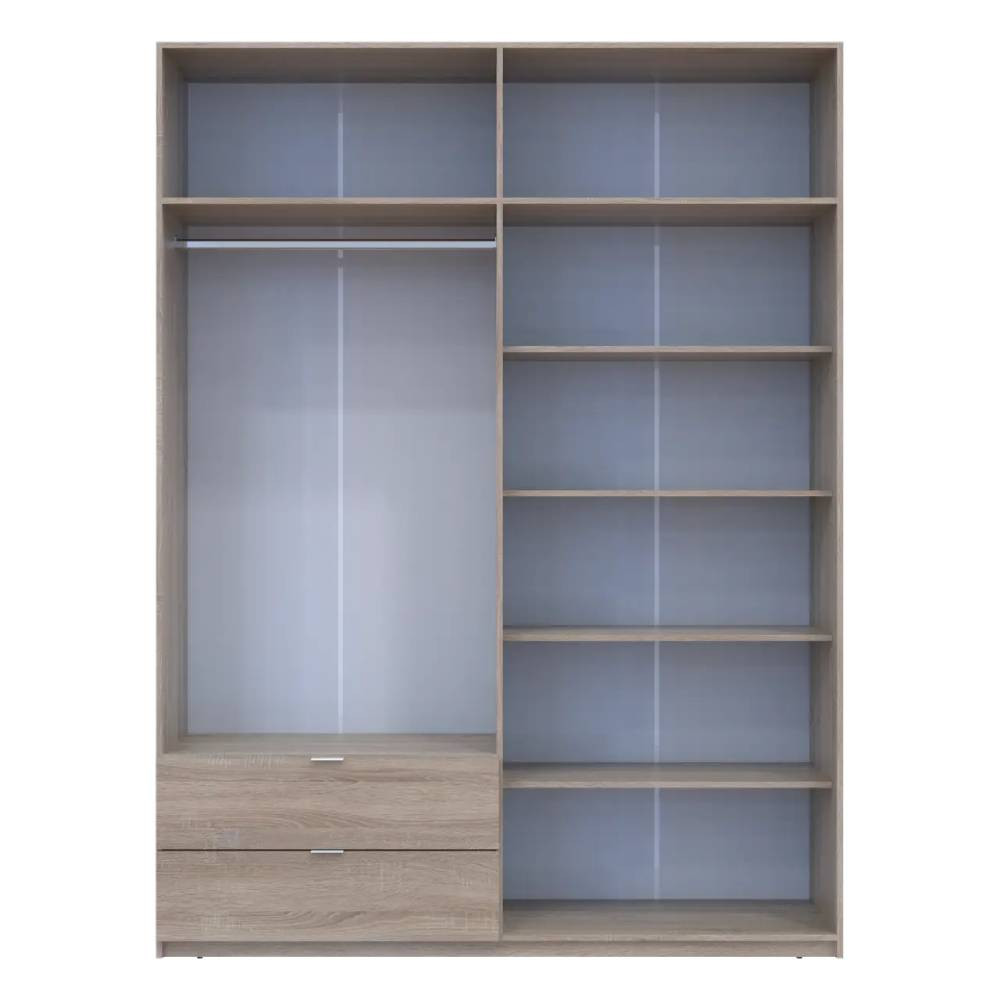 Шафа для одягу Doros Лукас Дуб Сонома 180х50х240 DRS-011620 (80737731) Дніпро - фото 6