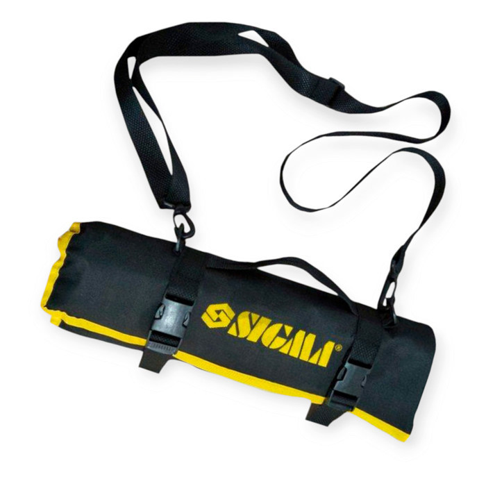 Набір ключів накидних зігнутих 6-32 мм 12 шт (ткан. чохол) CrV Мукачево - фото 1