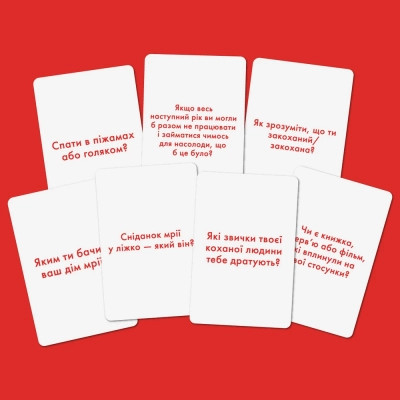 Настільна гра 18+ Orner Розмовна гра Розкажи мені все! Love edition (1636) Вінниця - фото 4