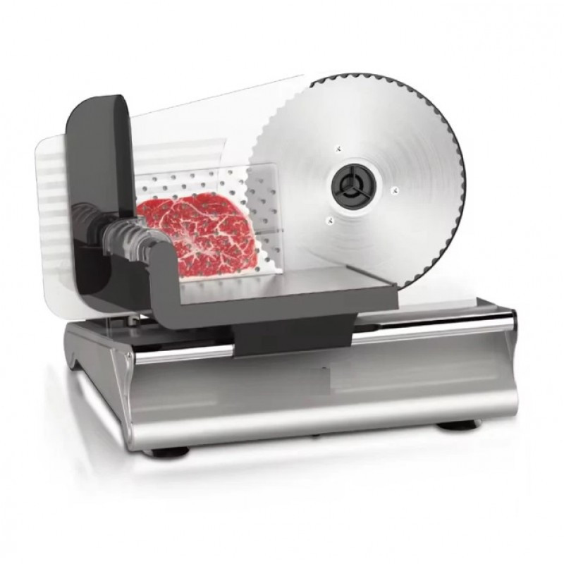 Слайсер Domotec/RAF R-8800 200Вт диаметр 19см, толщина  1–15 мм для нарезки хлеба, мяса, сыра, овощей, колбасы Одесса - изображение 2