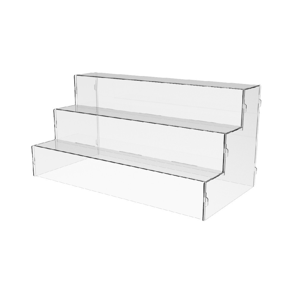 Товарна горка EKOSTAR на 3 сходи з акрилу 300x150x150 Київ - фото 1