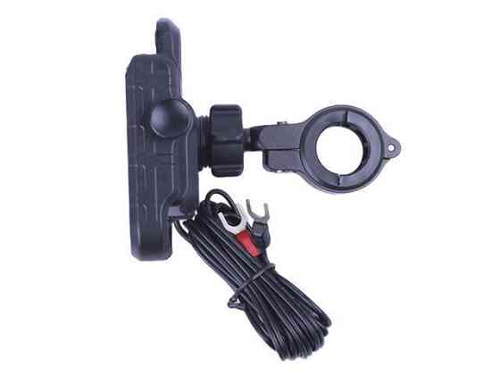 Держатель телефона M8C черный, с зарядкой, крепление на руль, Kewiq Мукачево