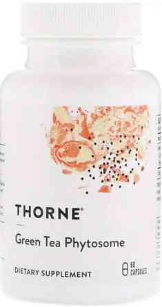 Екстракт зеленого чаю для схуднення Thorne Green Tea Phytosome 60 капс Київ