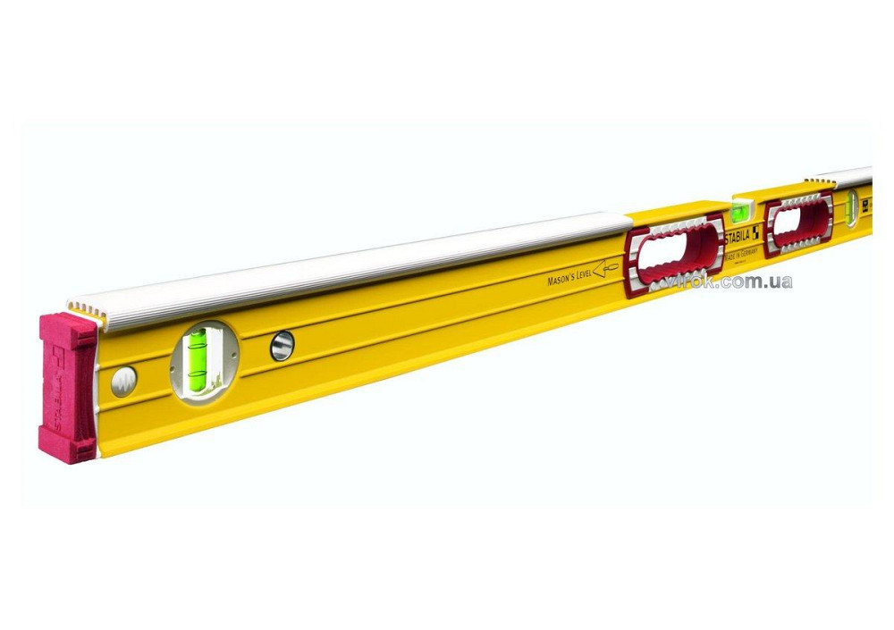 Рівень муляра STABILA Type 196-2 K : L= 120 см. 3 капсули, ударостійкий(ковачки, профіль,накл. щит) Одеса - фото 1