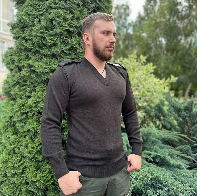 Чоловічий пуловер светр Kozak (розмір M) Вінниця - фото 1