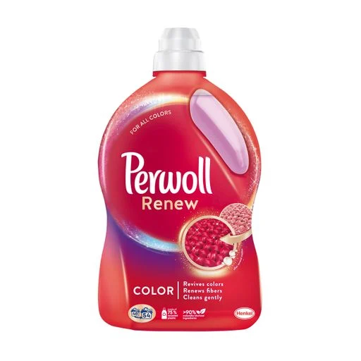 Средство для деликатной стирки Perwoll Renew Color для цветных вещей, 54 цикла стирки, 2.97 л Львов