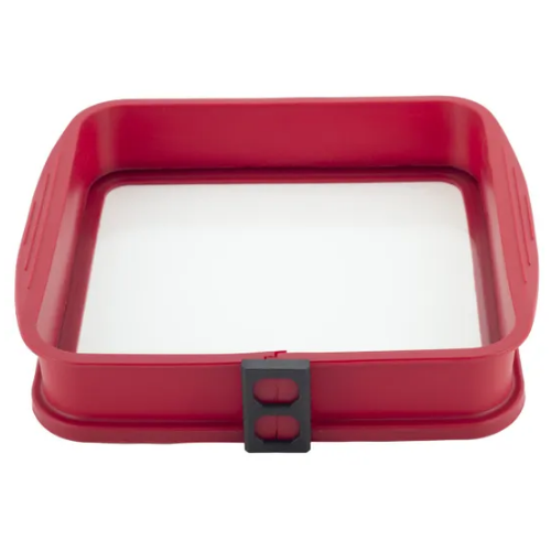 Форма для випікання 26,5*25,1*5,3см квадратна силікон/скляне дно 7759 KAMILLE Житомир - изображение 2