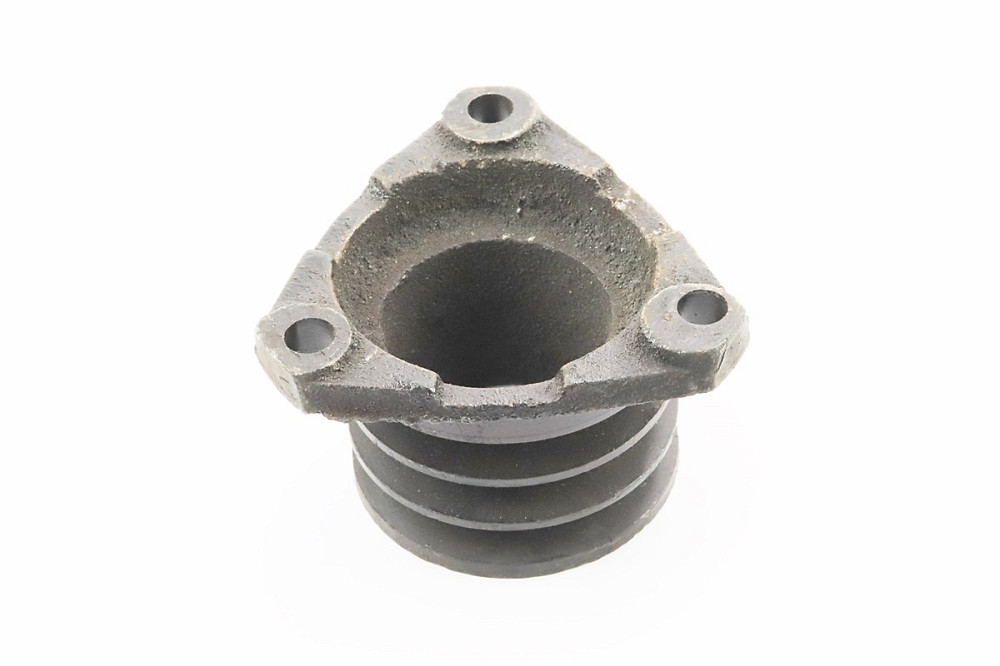 Шків 3-х пазний D-100mm (три пази під ремінь SPB) Lотв.-107mm (можливий незначний дефект фарбування, лиття) Київ - фото 2