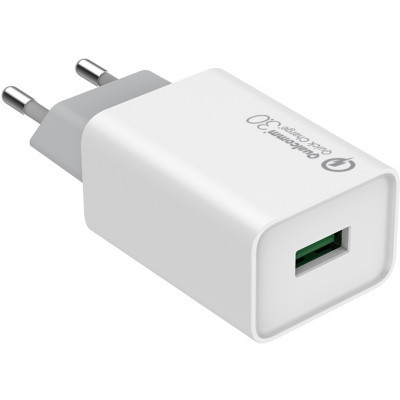 Зарядное устройство ColorWay 1USB Quick Charge 3.0 (18W) (CW-CHS013Q-WT) Винница - изображение 2