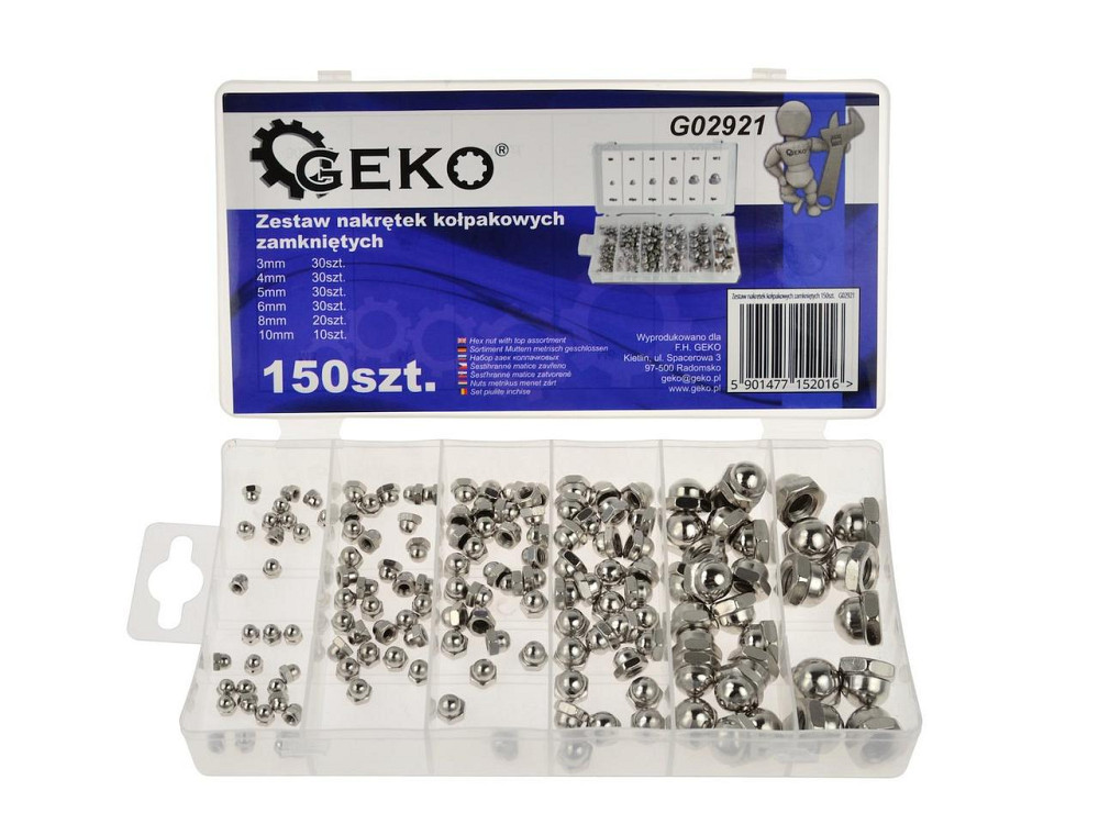 Набір гайок з нержавіючої сталі Київ - фото 1