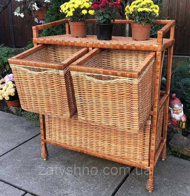 Комод плетеный с ящиками высувными Киев - изображение 2