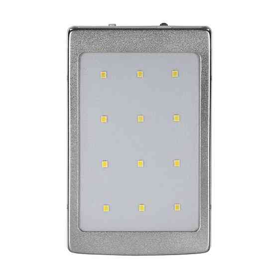Повербанк з сонячною панеллю 10000mAh Power Bank Kraft KPB-1012SL Silver LED-ліхтар (43-00069) Київ