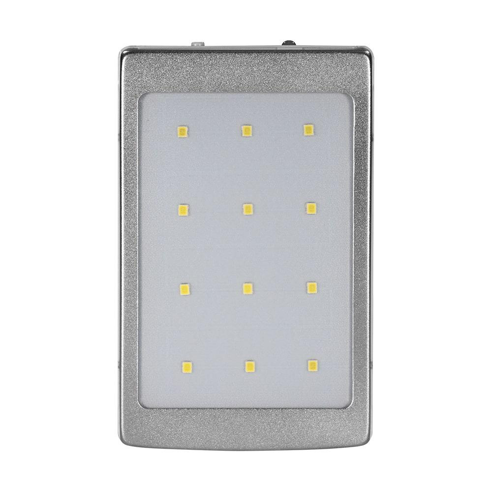 Повербанк з сонячною панеллю 10000mAh Power Bank Kraft KPB-1012SL Silver LED-ліхтар (43-00069) Київ - фото 3