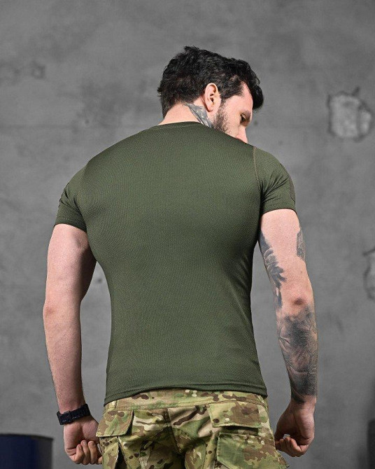 Футболка влагоотводящая commander oliva ВТ6242 Одесса - изображение 3