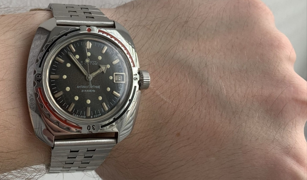 Новые Часы Восток Амфибия Министерские 1983 год СССР Харьков - изображение 1