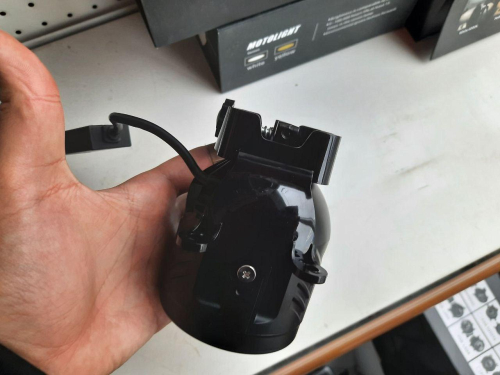 Противотуманные фары LED линза универсальная 3,5 дюйма 85мм туманка 60 ватт белая/желтая (два режима) Харьков - изображение 4