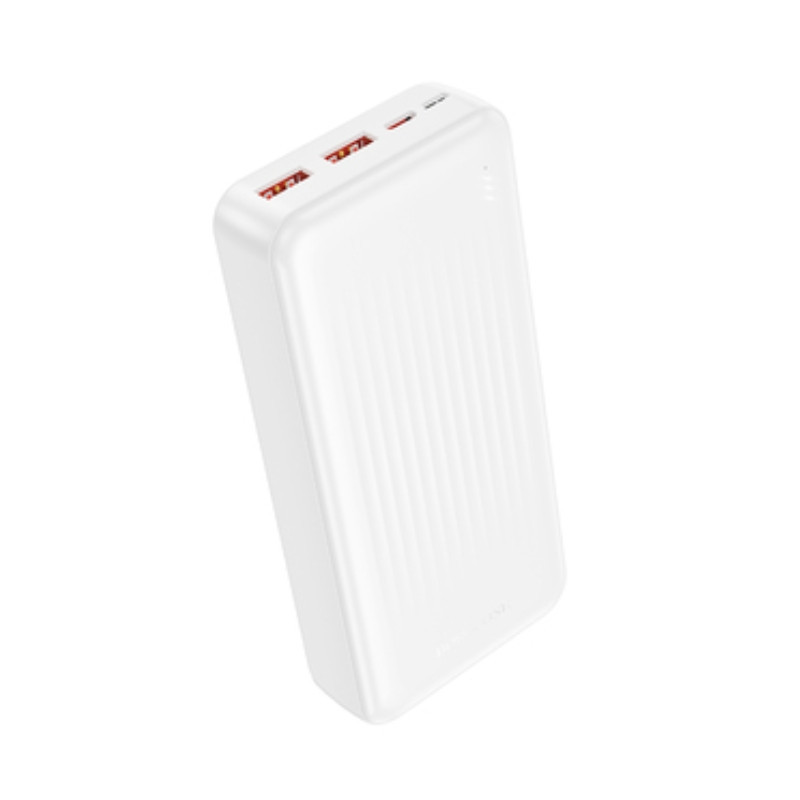 Зовнішній акумулятор BOROFONE BJ80A Clever 22.5W+PD20W fully compatible power bank(20000mAh) White Київ - фото 1