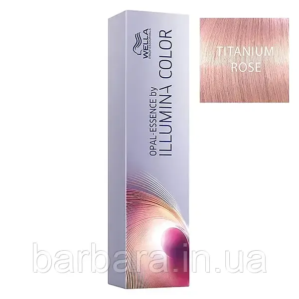 Фарба для волосся Wella Illumina Color Opal-Essence (металік-відтінки) Титановий Рожевий Titanium Rose Київ - фото 2