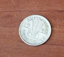 Австралія 3 пенси 1962 Срібло Полтава - фото 1