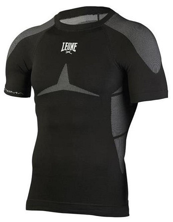 Рашгард із коротким рукавом Leone Seamles Black S/M Кам'янське - фото 1
