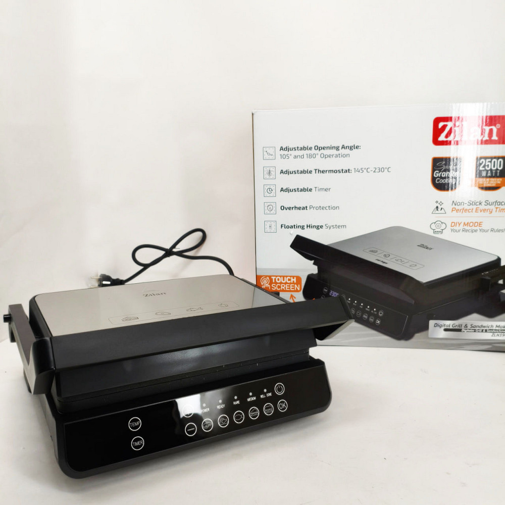 Притискний гриль для булочок і сендвічів, Притискний домашній гриль Якісний LZ-52 Львів - фото 5