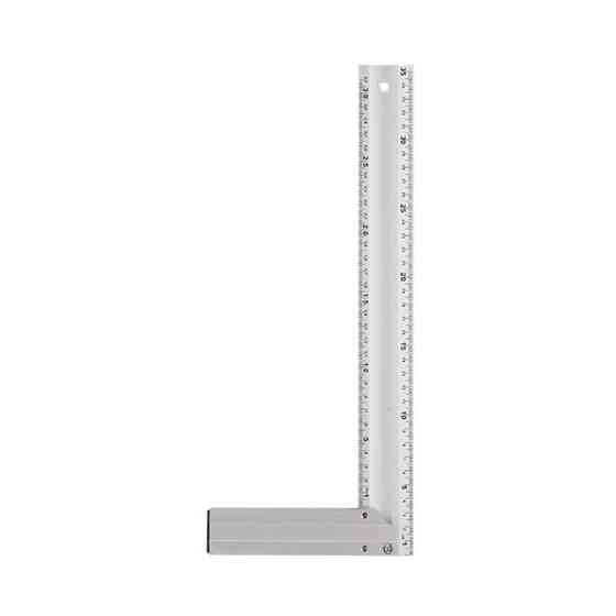 Угольник строительный алюминиевый, 350 мм INTERTOOL MT-2063 Киев