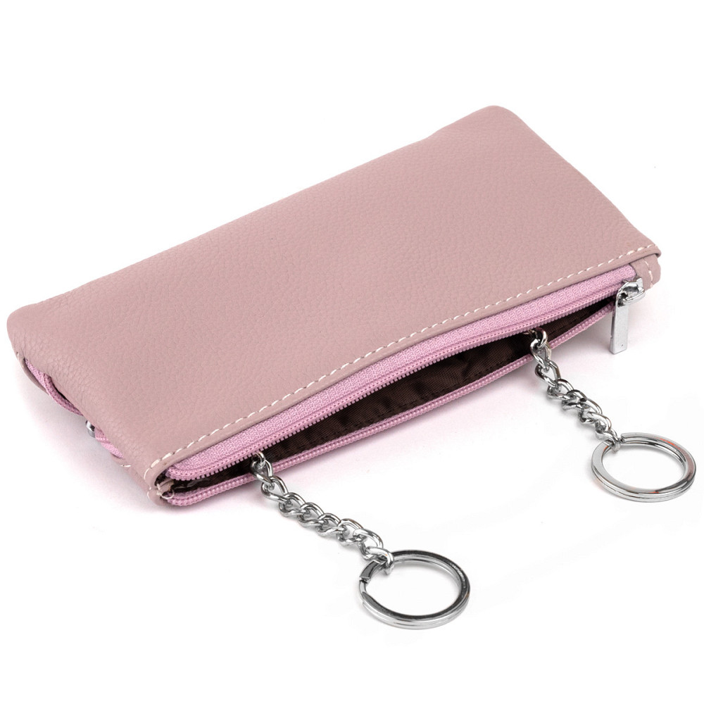 Ключница-кошелек с кармашком унисекс ST Leather 19350 Лиловая Киев - изображение 2