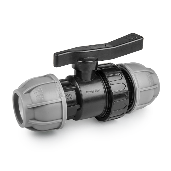 Кран для труб PE, 25 мм, PN10, DSRA10V2525 Київ - фото 1