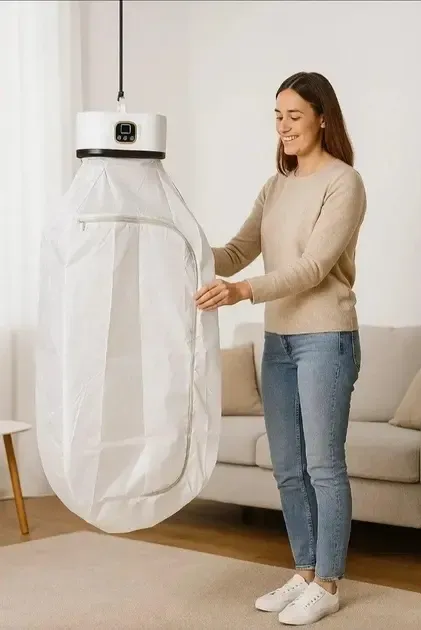 Портативная умная сушилка для белья KPL KLE-118 с пультом дистанционного управления Коломыя - изображение 4