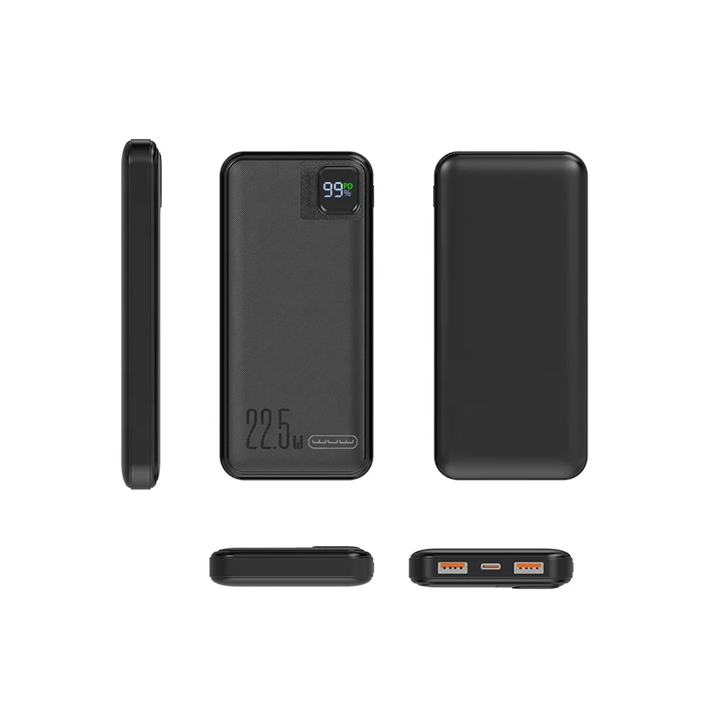 Павербанк 10000 mAh WUW Y137 PD22.5W швидка зарядка power bank повербанк Одеса - фото 7