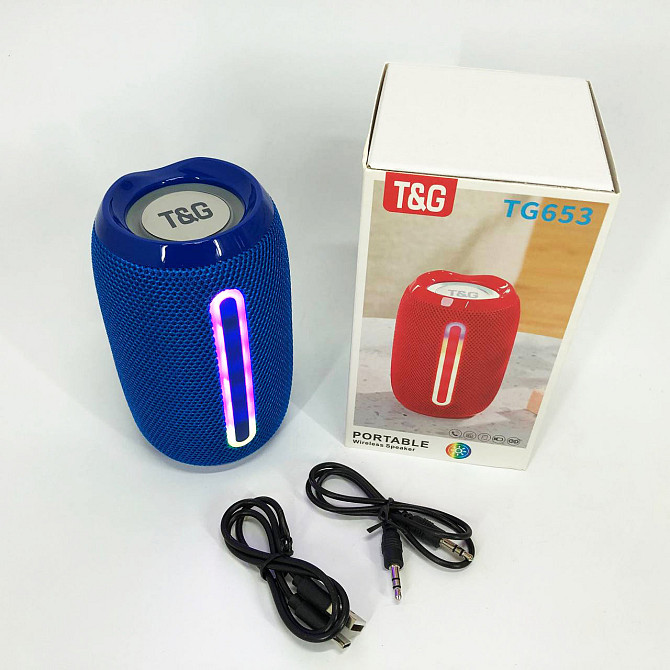 Активные колонки для дома TG653, Bluetooth колонка с динамической подсветкой, Блютуз аудио приемник XM-61 Львов - изображение 15